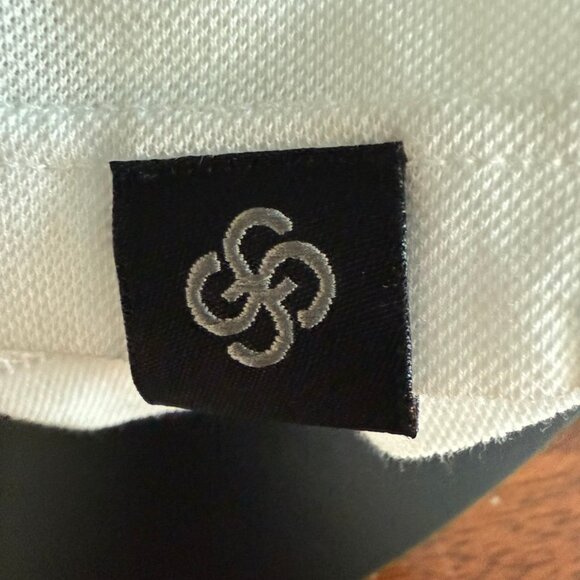 GRAN SASSO of ITALY 100% COTTON WHITE POLO SIZE EU/IT 48- RT $196 - Picture 4 of 9